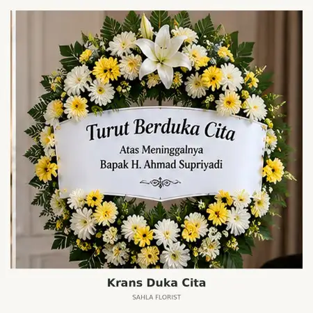 Krans Bunga Duka Pangandaran